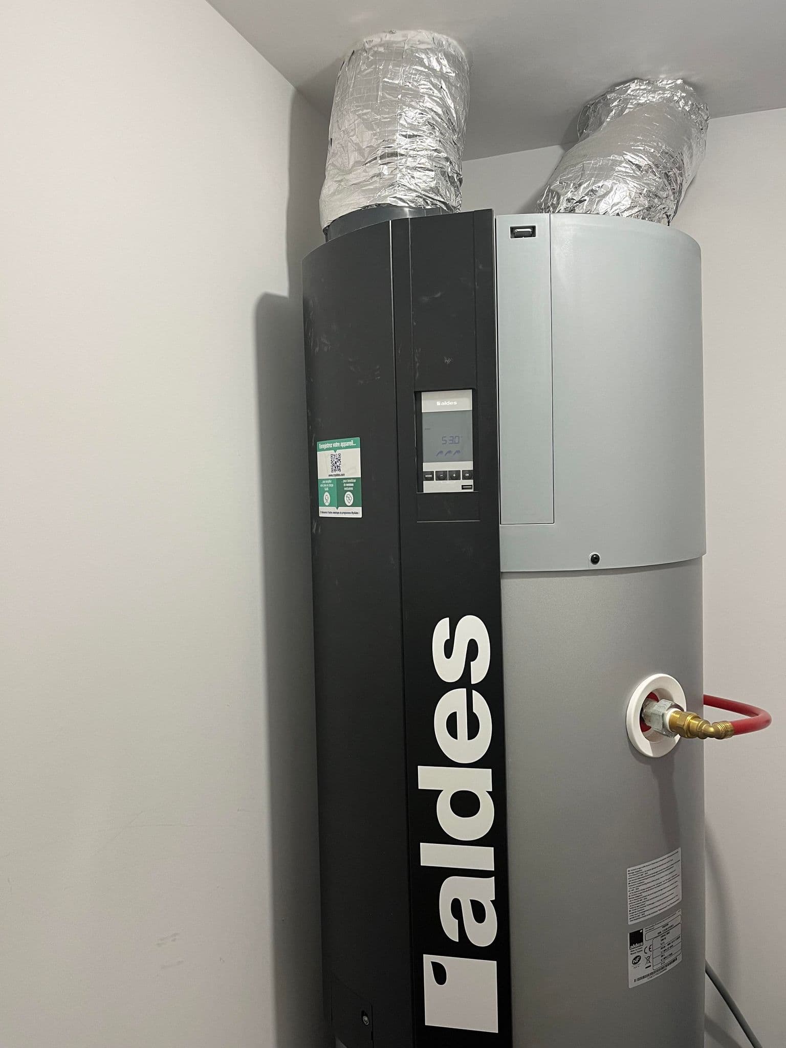 Système thermique compact installé en intérieur